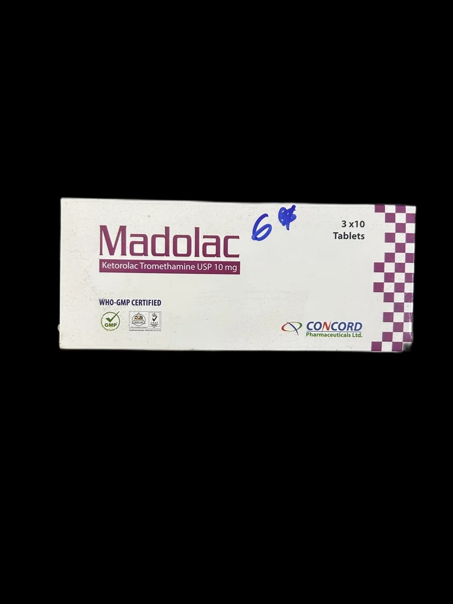 Madolac 10mg - ឱសថស្ថានព្រះខ័នពេជ្រ