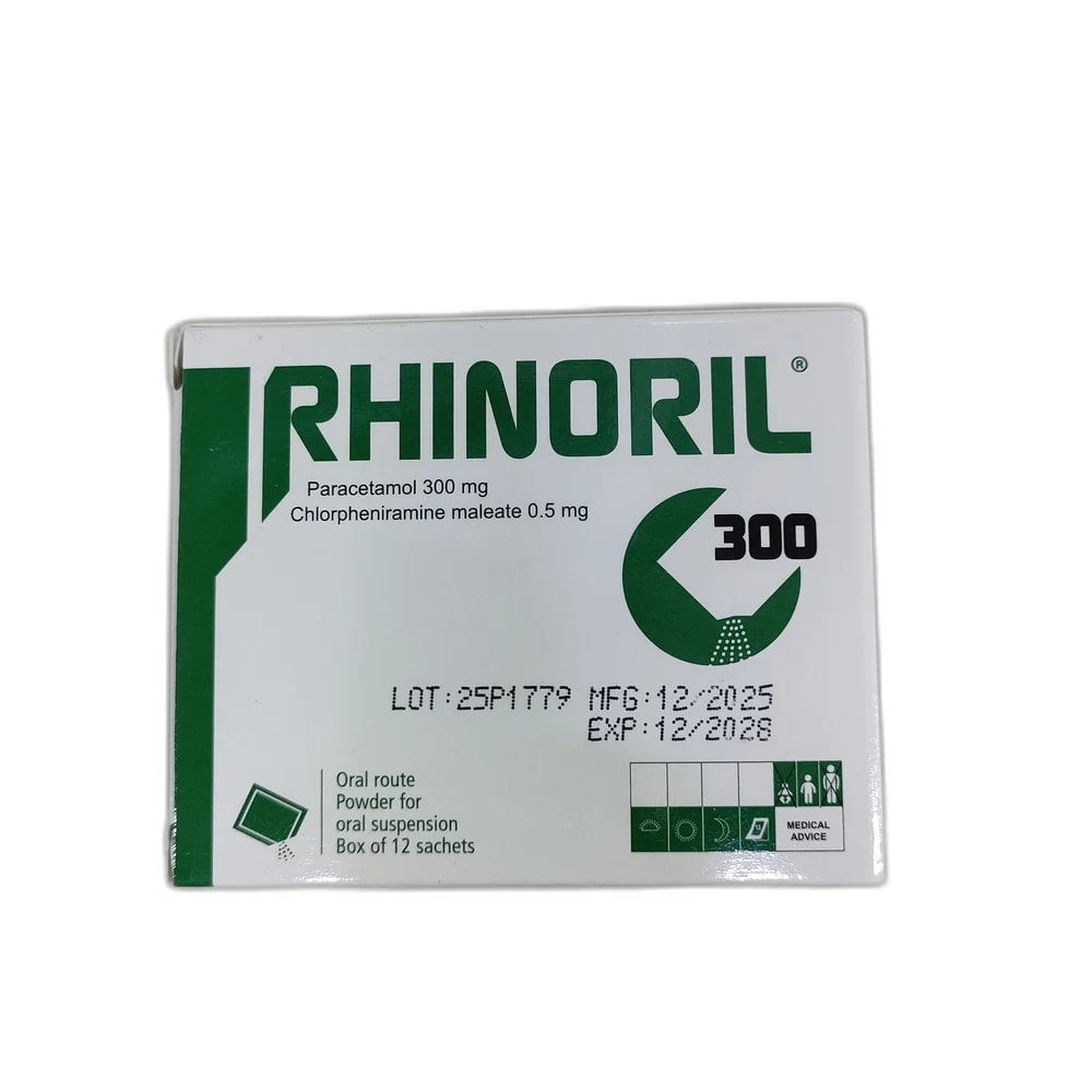 Rhinoril 300 300 mg / 0.5 mg - Depot de Pharmacie B Rotha