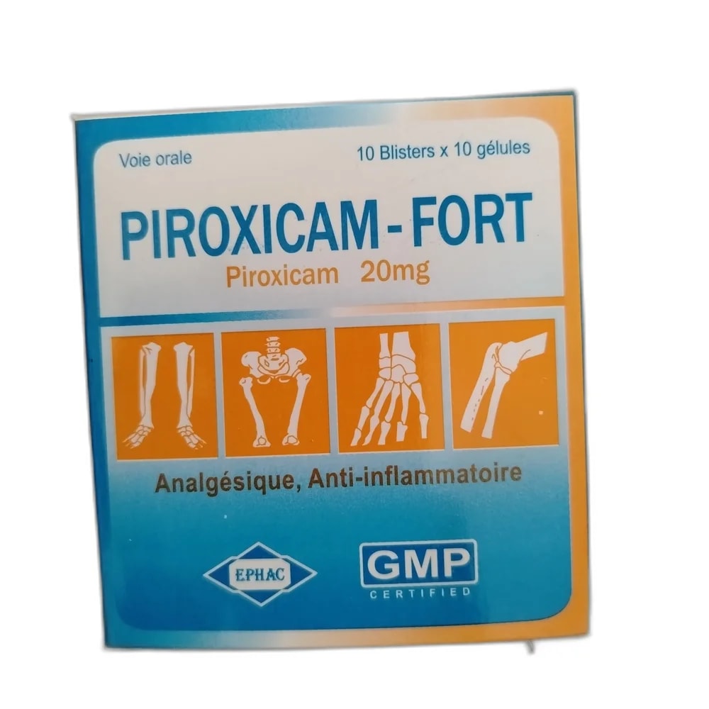Piroxicam-Fort 20 mg - Oudom Puthik Pharmacy