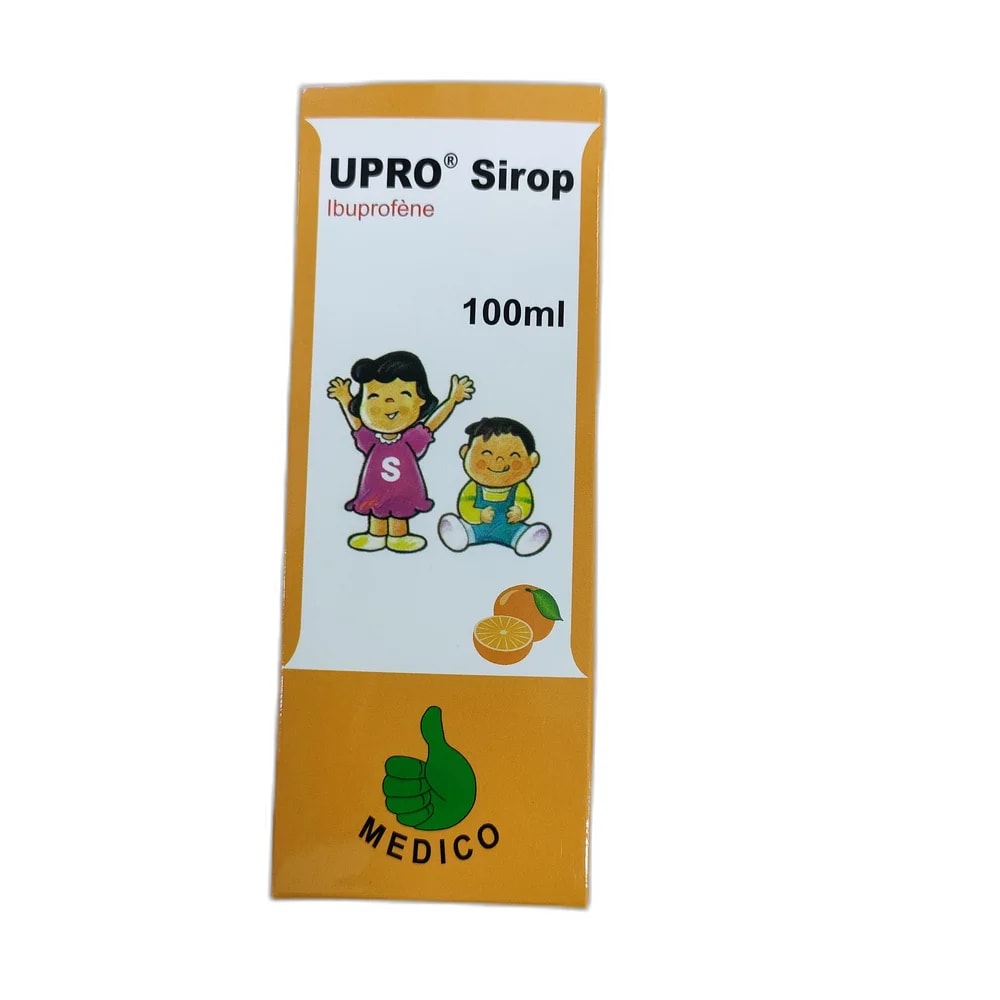 Upro Ibuprofen 100 mg/5 mL - Depot de Pharmacie B Rotha