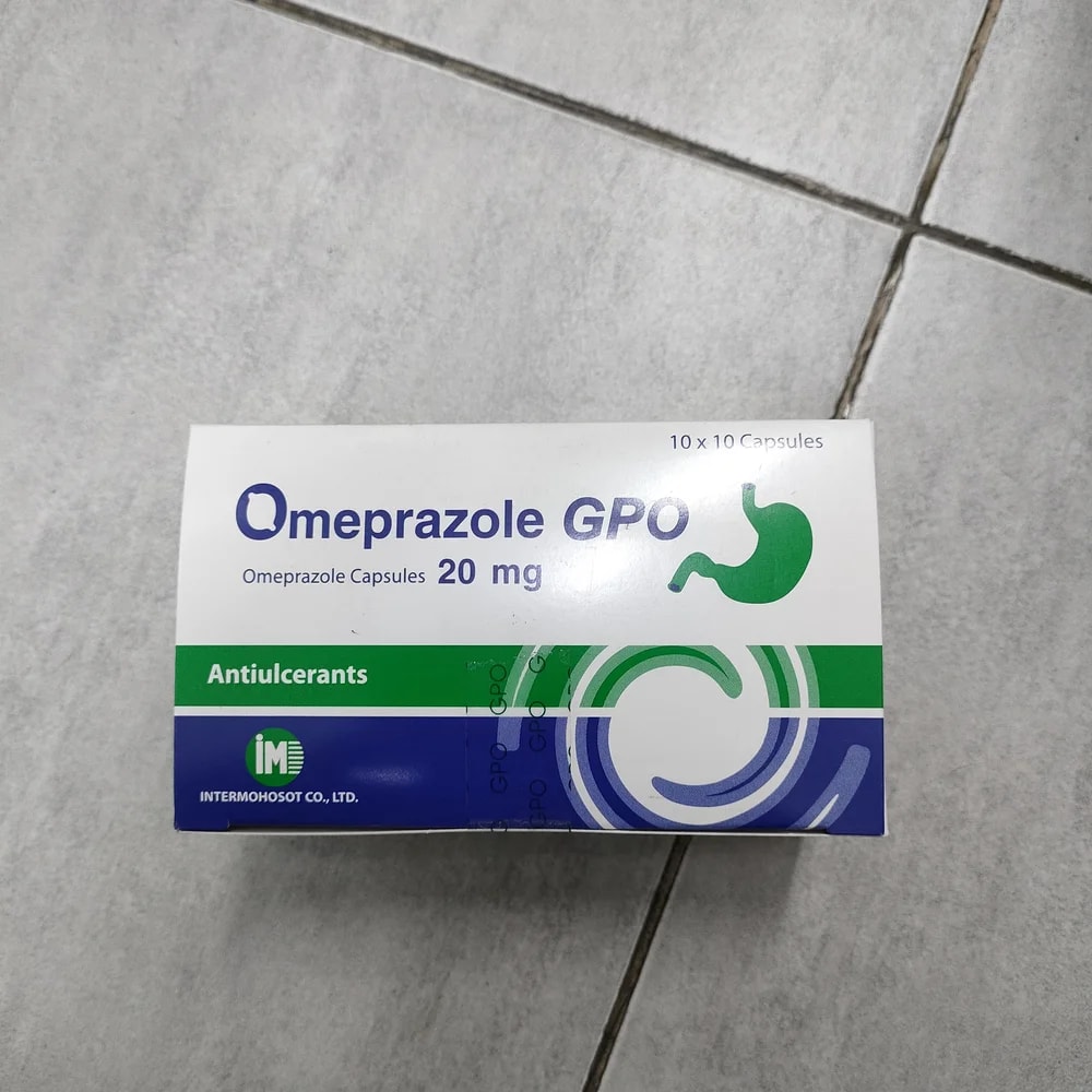 Omeprazole GPO 20mg Omeprazole 20 mg per capsule - Depot De Pharmacie "A" Kim Houy