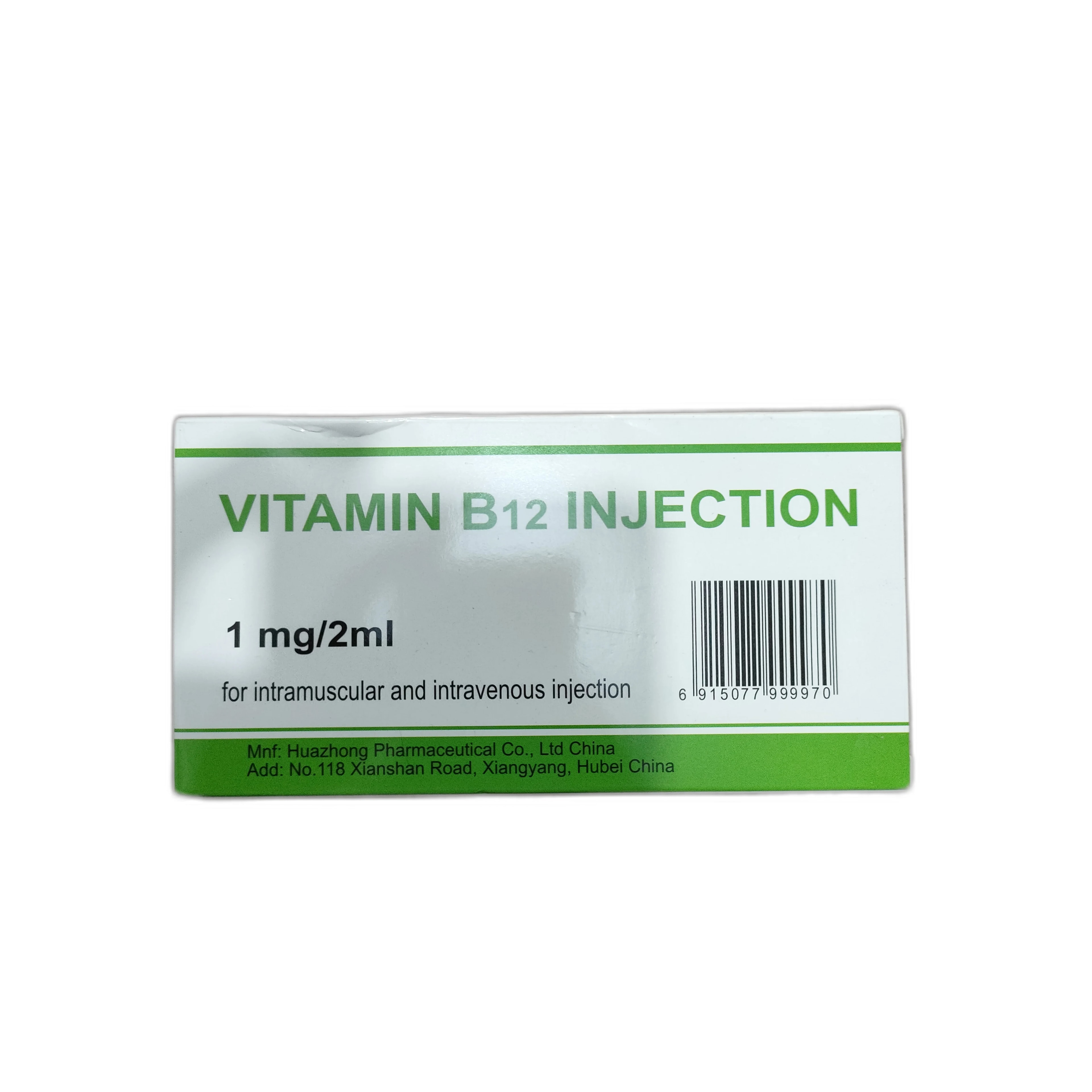 Vitamin B12 Injection 1mg/2ml - ឱសថស្ថាន សិរីមង្គលថ្មី