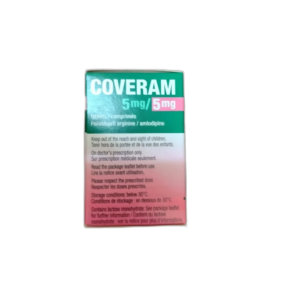 Coveram 5 mg / 5 mg - PHARMA ASSIST PHARMACY