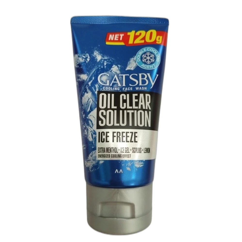 Gatsby Oil Clear Solution Ice Freeze 120 g - ឱសថស្ថាន សុខលាភ