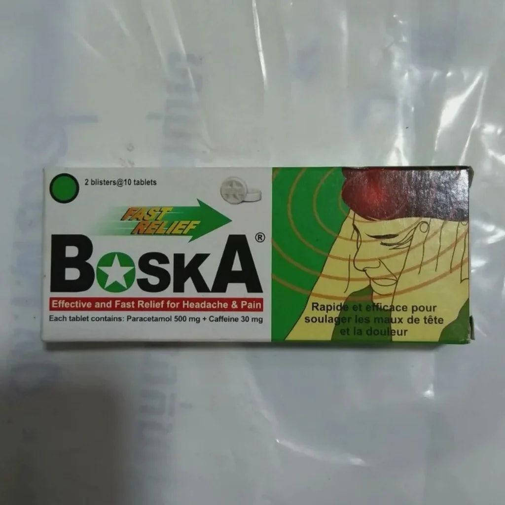 Boska 500 mg / 30 mg tablets - PHARMCY ARUN REAS