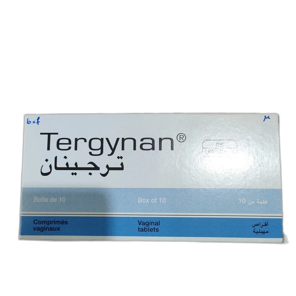 Tergynan 200 mg / 100 mg / 100,000 IU / 3 mg - Reachvong Pharmacy
