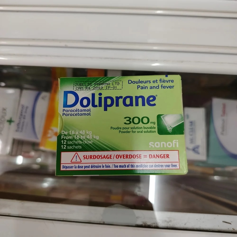 Doliprane 300 mg - Reachiny Pharmacy