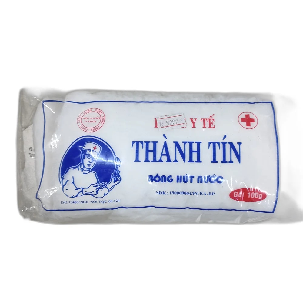 Thành Tín Medical Absorbent Cotton 100 g - Depot de Pharmacie B Rotha
