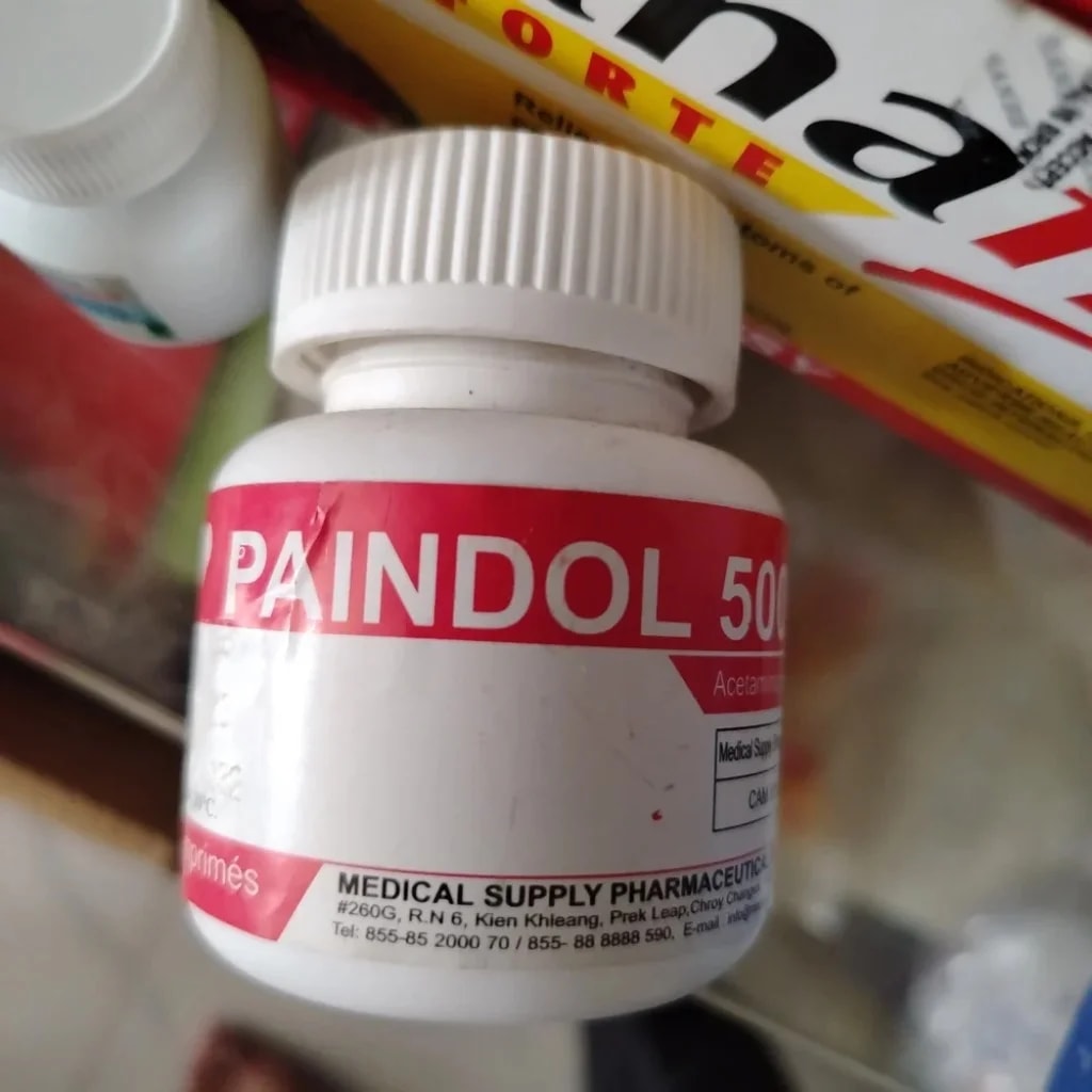 Paindol 500 Paracetamol 500 mg - CHEANIMUL PHARMACY