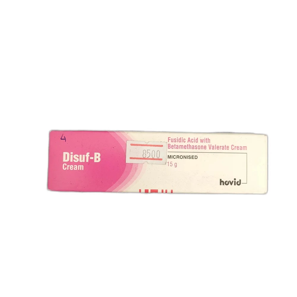 Disuf-B Cream Fusidic Acid 2% + Betamethasone Valerate 0.1% - Depot De Pharmacie "A" Kim Houy