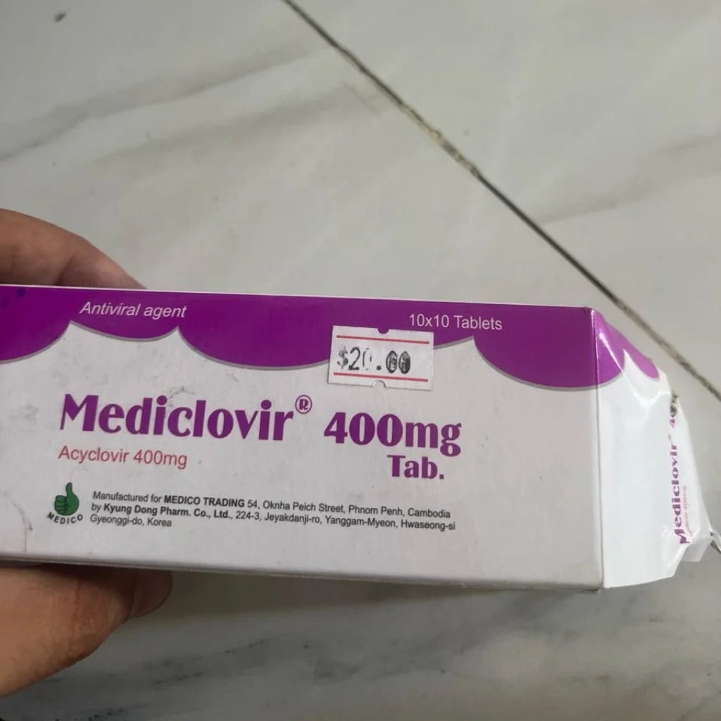 Mediclovir Diclofenac 50mg - ឱសថស្ថាន ក្តីស្រឡាញ់