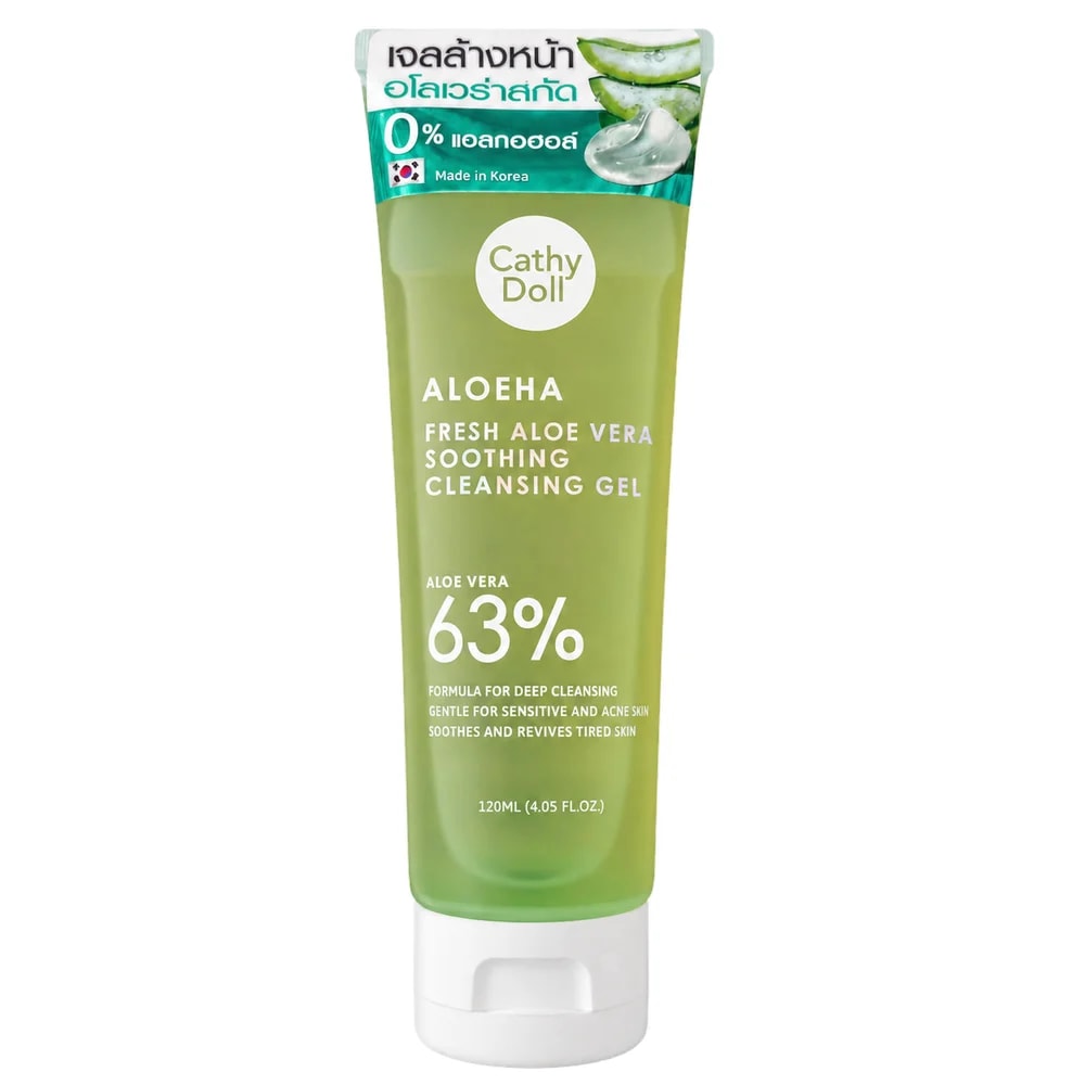 Cathy Doll Aloeha Fresh Aloe Vera Soothing Cleansing Gel 120 mL - Pharmacy Krech hong