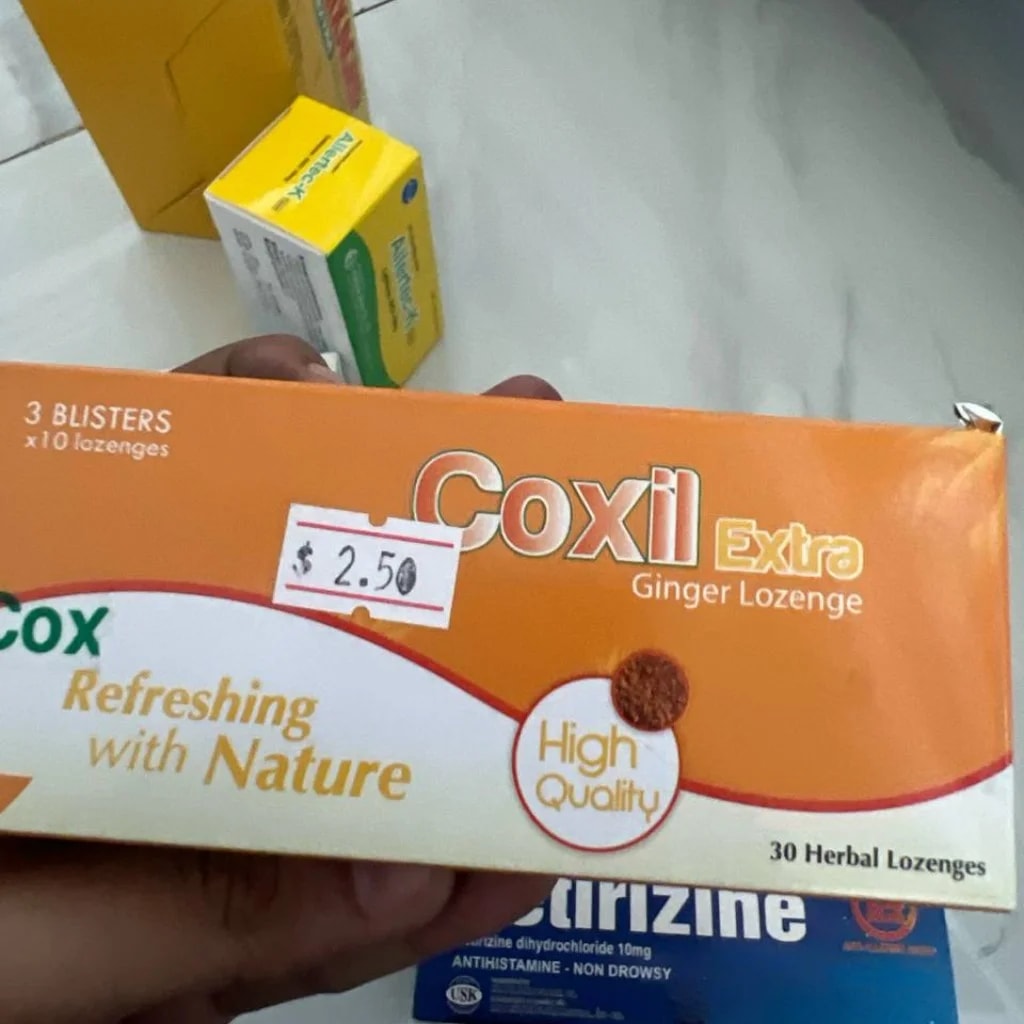 Coxil Extra (Ginger Lozenge) Not available - SETHIKA CARE Pharmacy