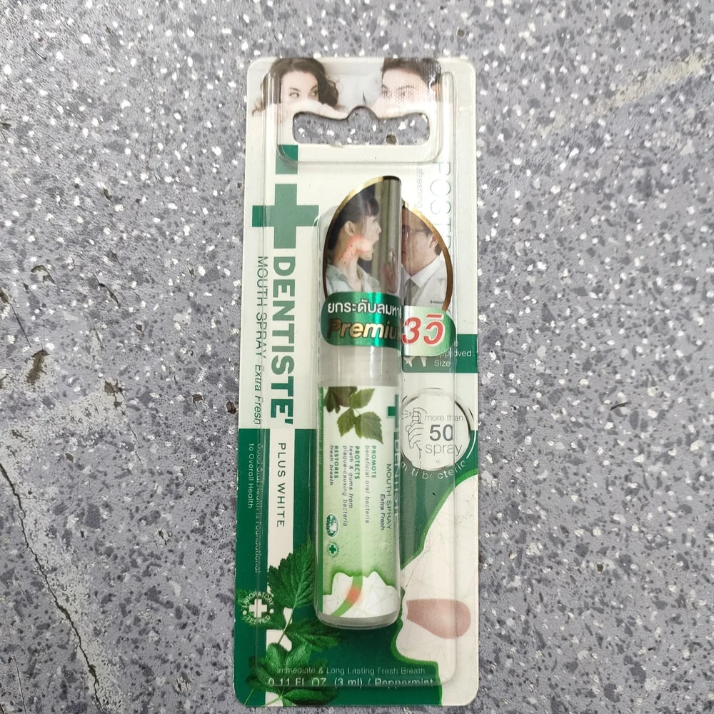Dentiste' Plus White Mouth Spray (Extra Fresh Flavour) 3 mL, approximately 50 sprays - Depot De Pharmacie "A" Kim Houy