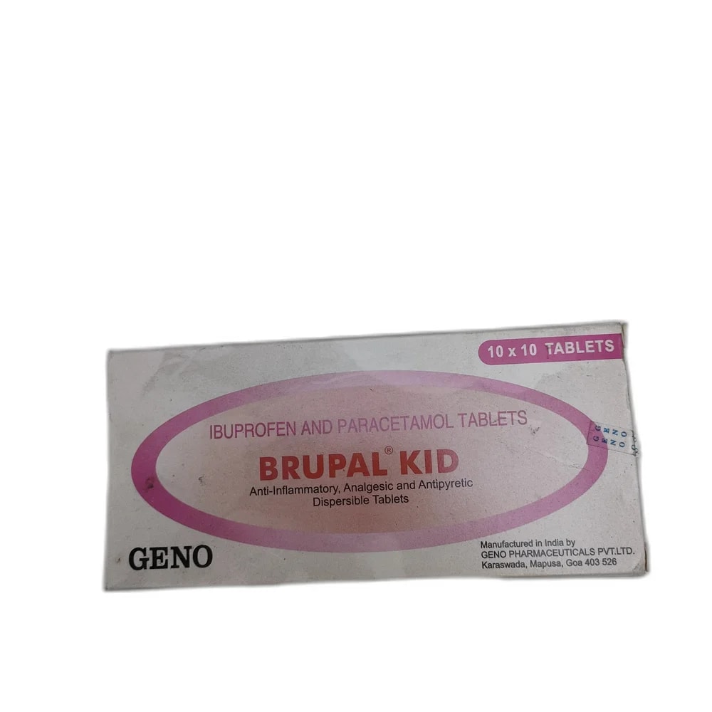 Brupal Kid Ibuprofen 100 mg / Paracetamol 125 mg - PHARMACIE PORNLEU PICH