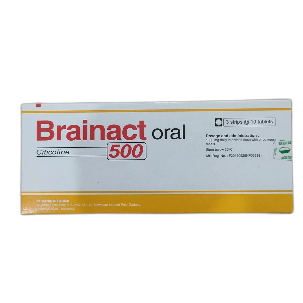 Brainact Oral 500 mg - PHARMCARE PHARMACY