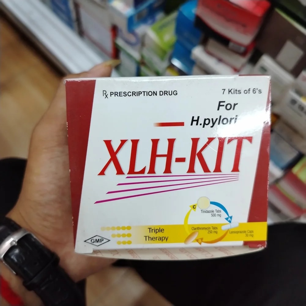 XLH-Kit Lansoprazole 30 mg / clarithromycin 250 mg / tinidazole 500 mg - Reachiny Pharmacy