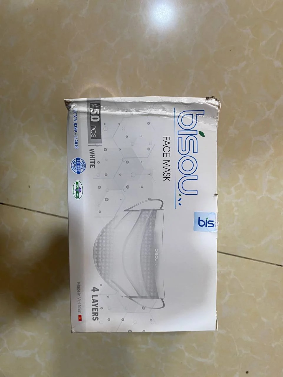 biSOu Face Masks 50 pieces - MONGKUL SOKHAPHEAP PHARMACY