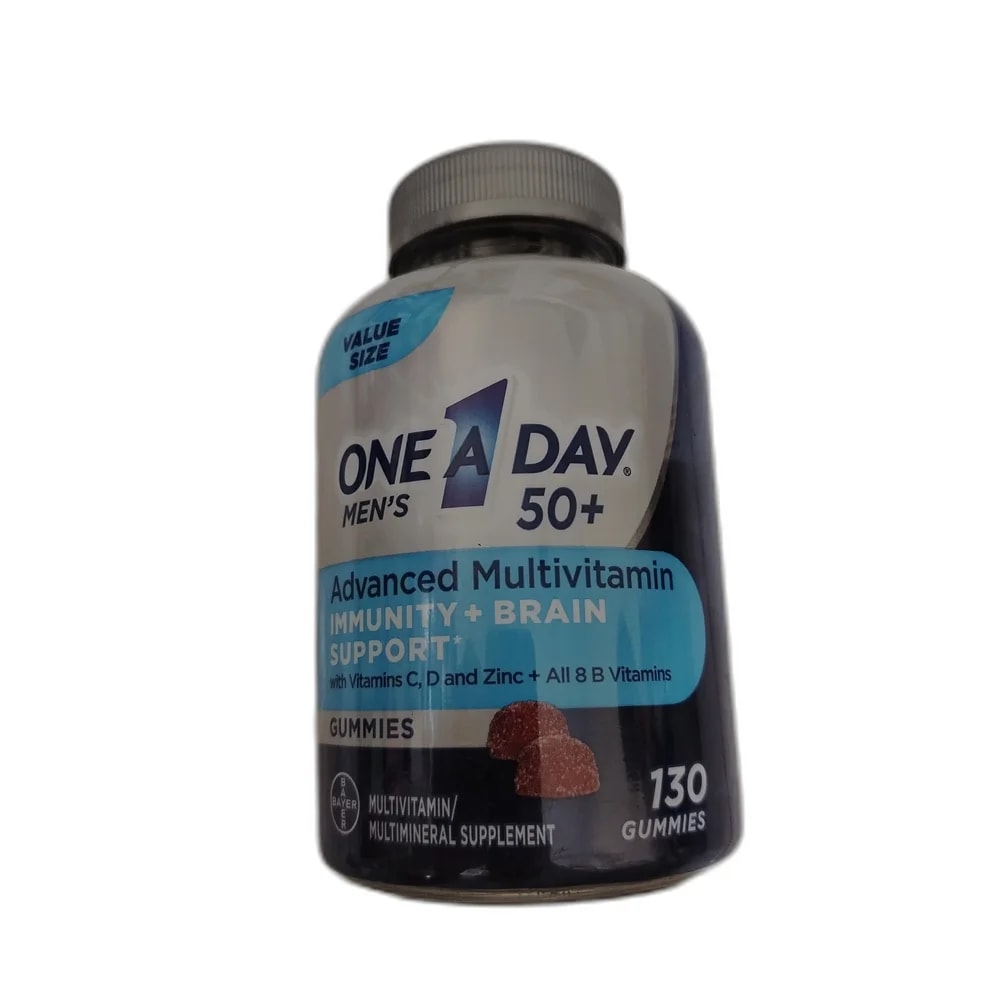 One A Day Men's 50+ Advanced Multivitamin Gummies - DHOU CARE PHARMACY