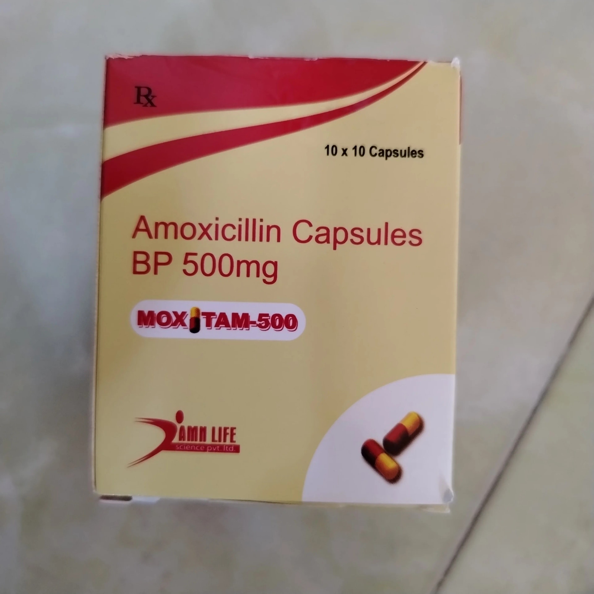 Moxitam-500 500mg - Phal Cham Rouen