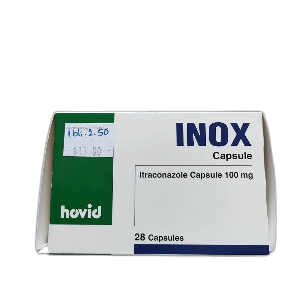 Inox Capsule 100 mg 100 mg - SUKHA PHARMACY
