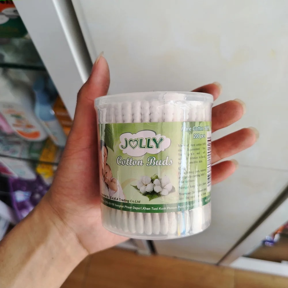 Jolly Cotton Buds 200 pieces - Reachiny Pharmacy