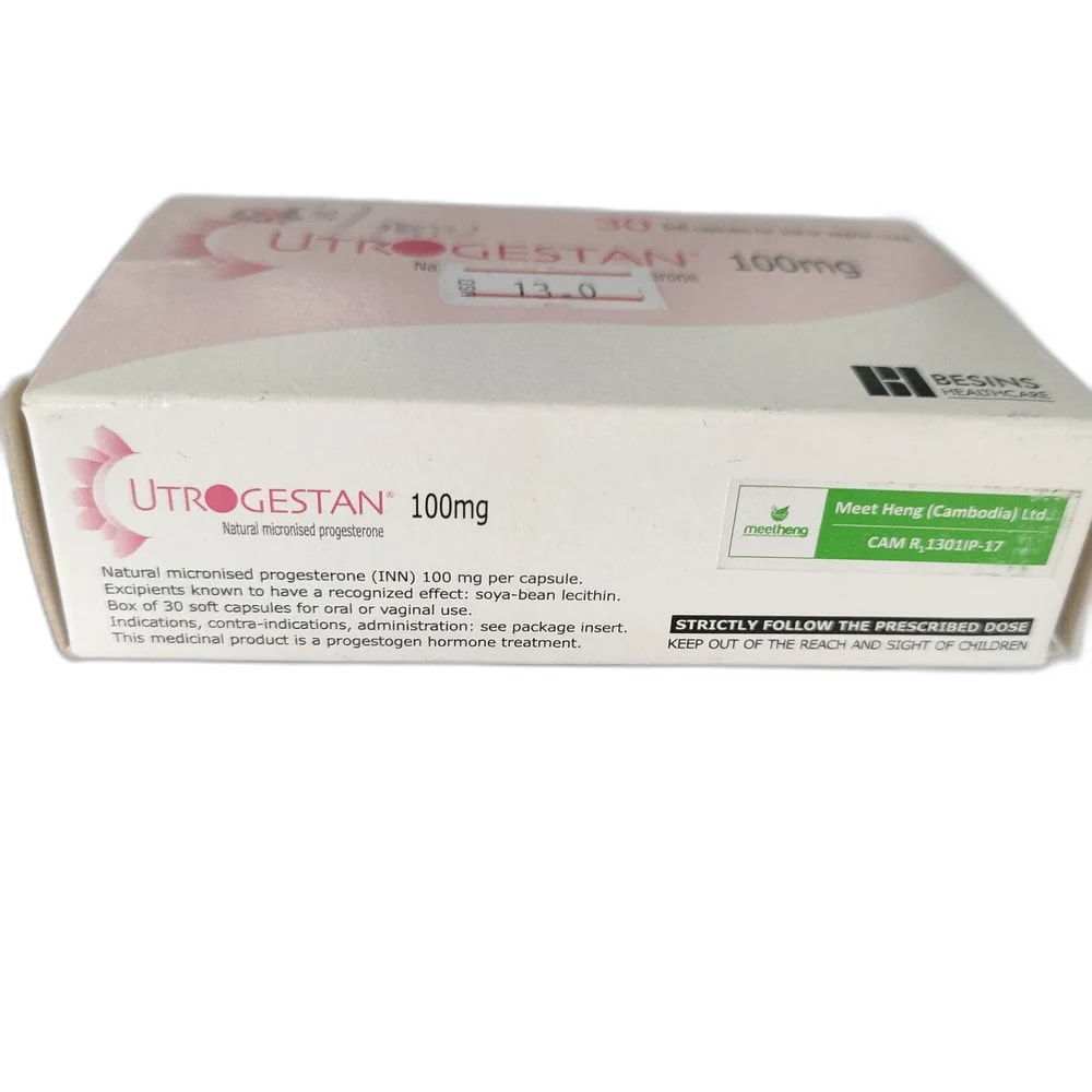 Utrogestan 100 mg - PHARMACY PONLEU AOSOT