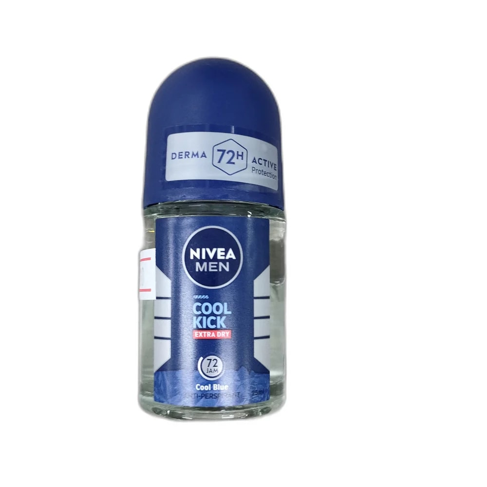Nivea Men Cool Kick Extra Dry Roll On Antiperspirant 25 ml - Depot de Pharmacie B Rotha
