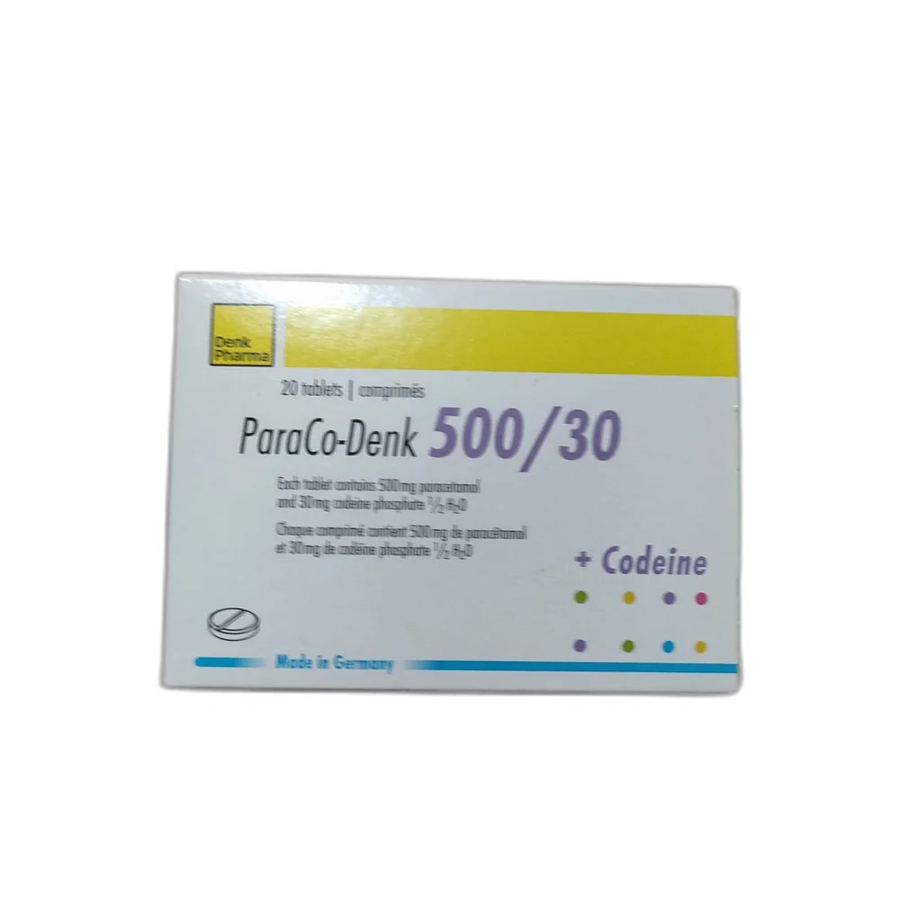 ParaCo-Denk 500 mg / 30 mg - PHARMCARE PHARMACY