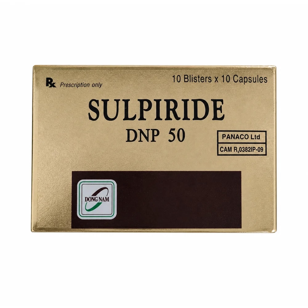 Sulpride 50 mg sulpiride per capsule - Preah Chan Tep Pharmacy