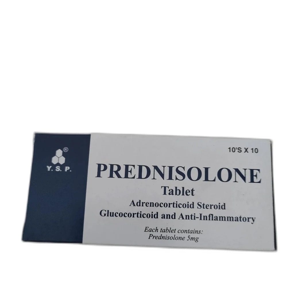 Prednisolone 5 mg - PONLEU DOUNG DARA PHARMACY