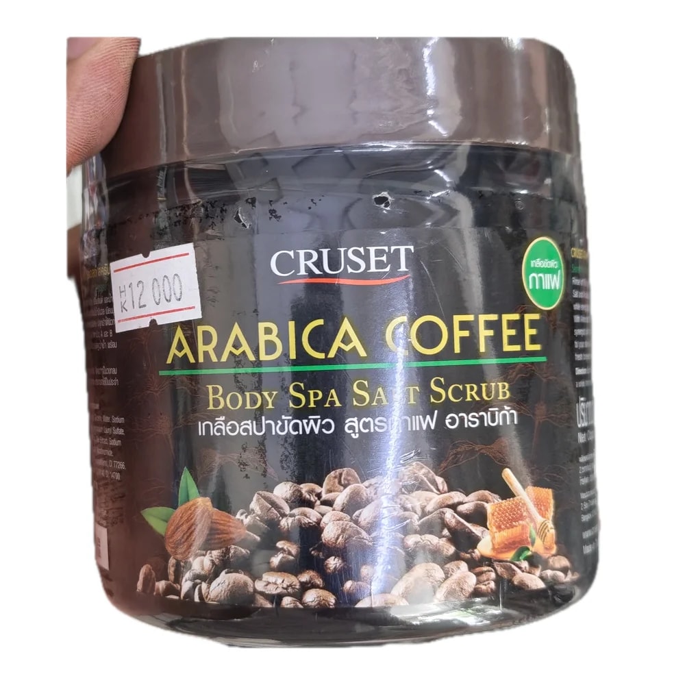 Cruset Arabica Coffee Body Spa Salt Scrub 700 g - Morhachun Pharmacies