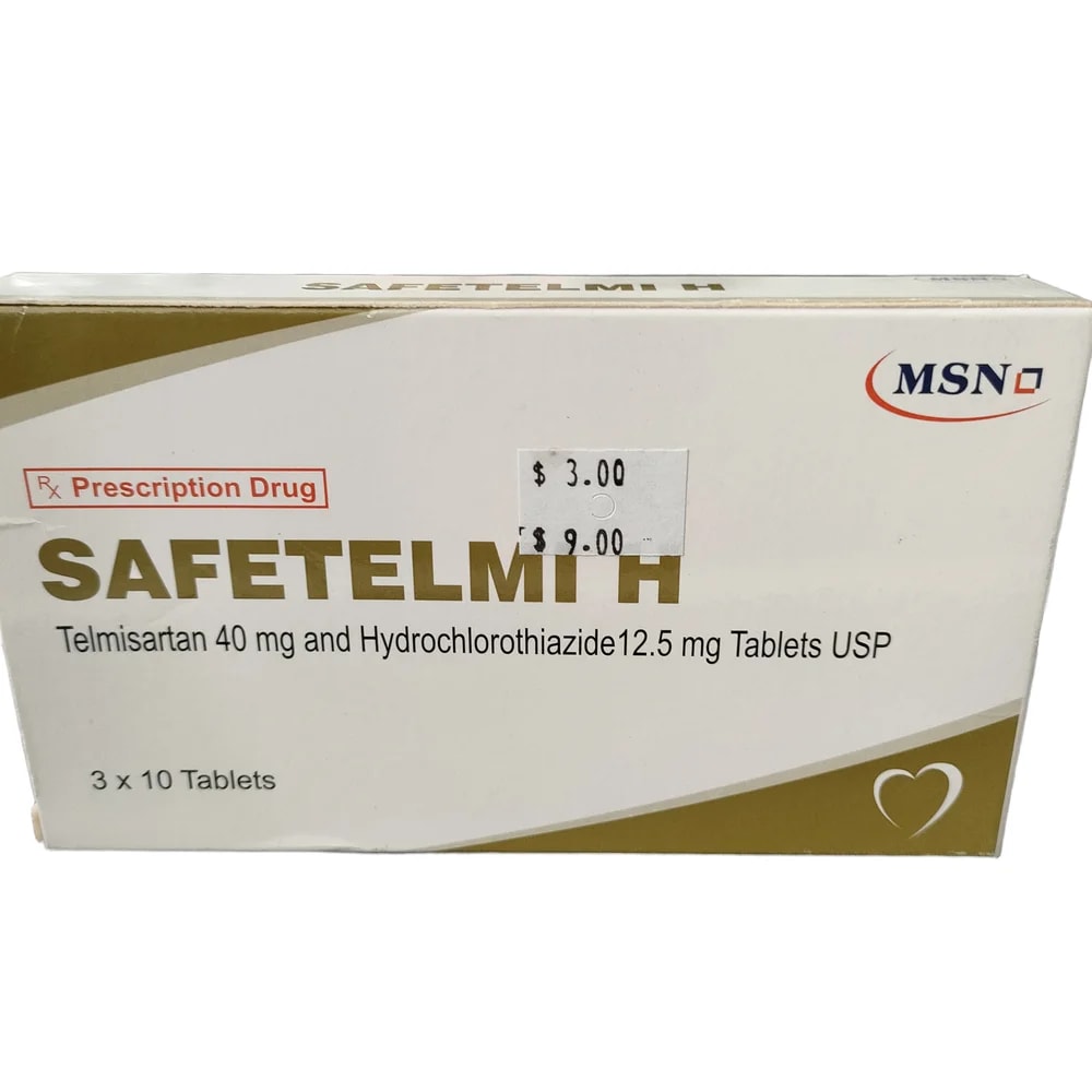 Safetelmi H 40 mg / 12.5 mg - PHARMACY PONLEU AOSOT