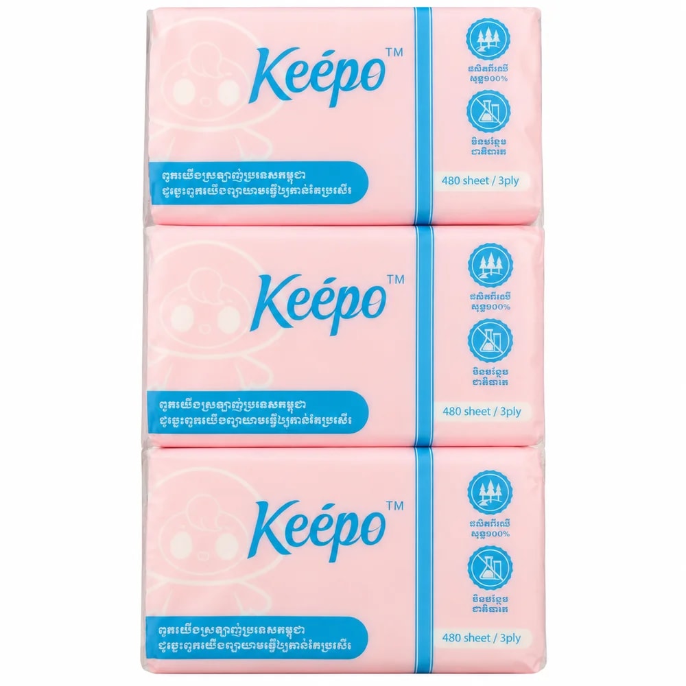 Keepo Facial Tissue - Pharmacy Krech hong