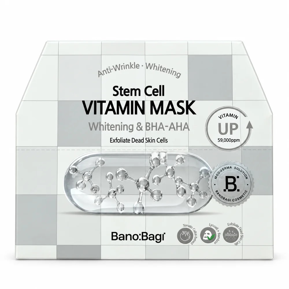 BANOBAGI Stem Cell Vitamin Mask Whitening & BHA-AHA 30 g - Pharmacy Krech hong
