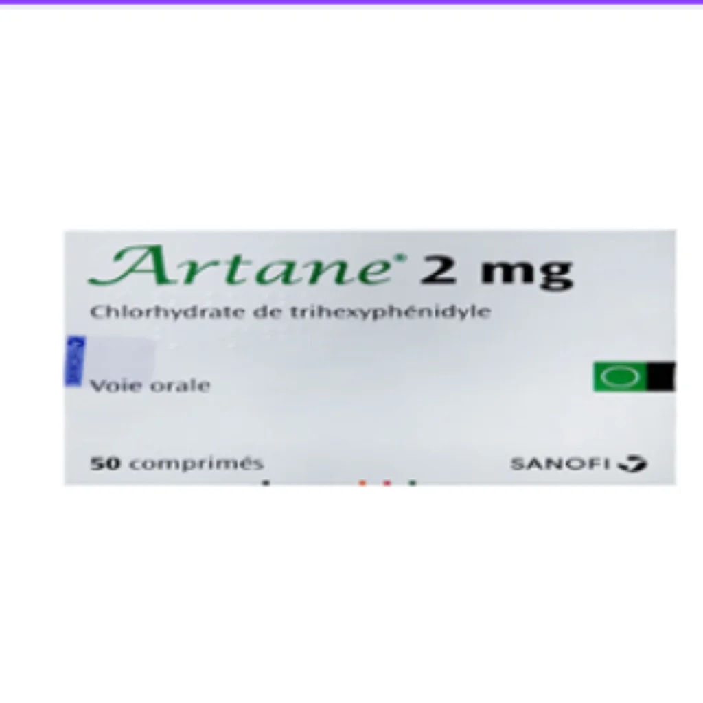 Artane 2mg Tablet (Trihexyphenidyle) 2mg - Phnom Penh Care Pharmacy 2ND Floor / Under CENTRAL HOSPITAL