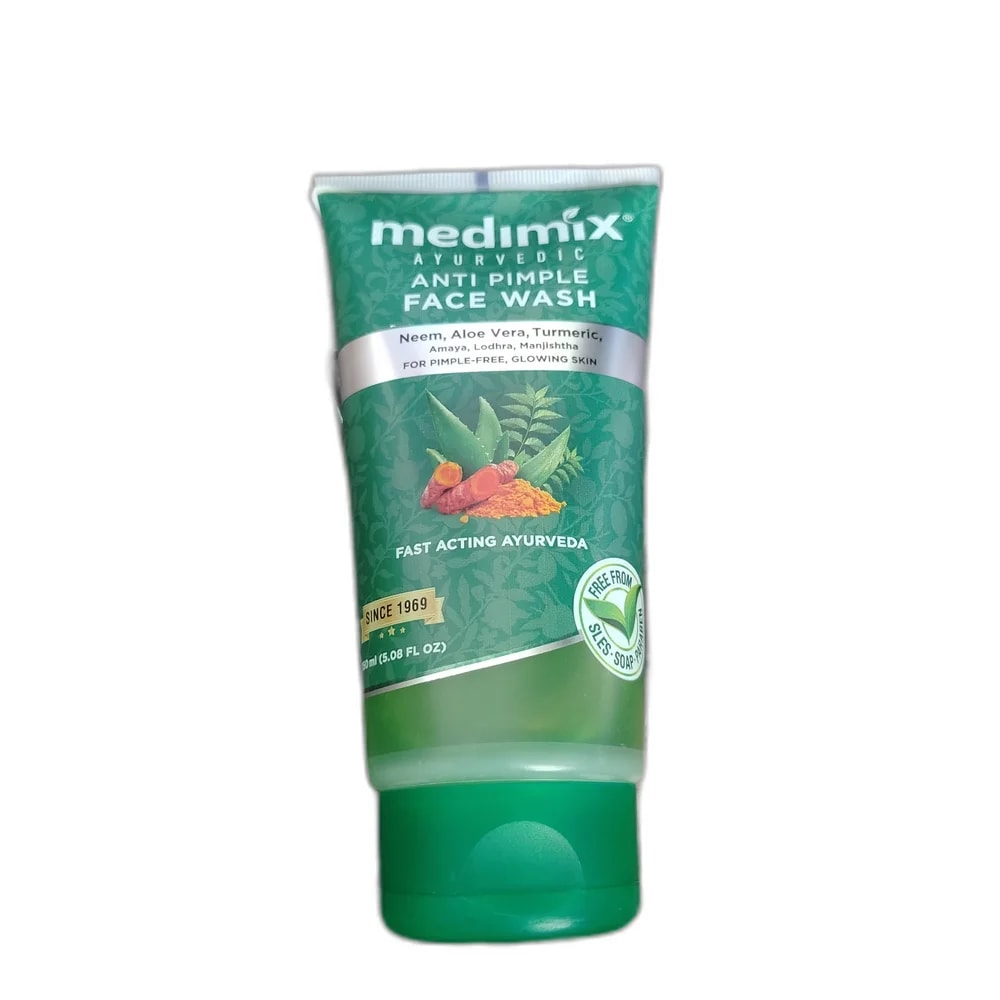 Medimix Ayurvedic Anti Pimple Face Wash - DHOU CARE PHARMACY