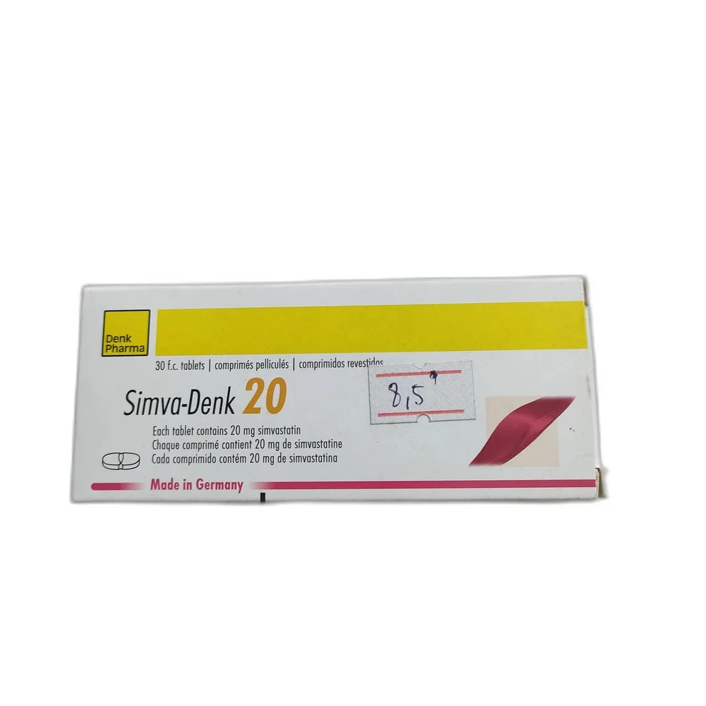 Simva-Denk 20 20 mg - MEY PHARMA PHARMACY