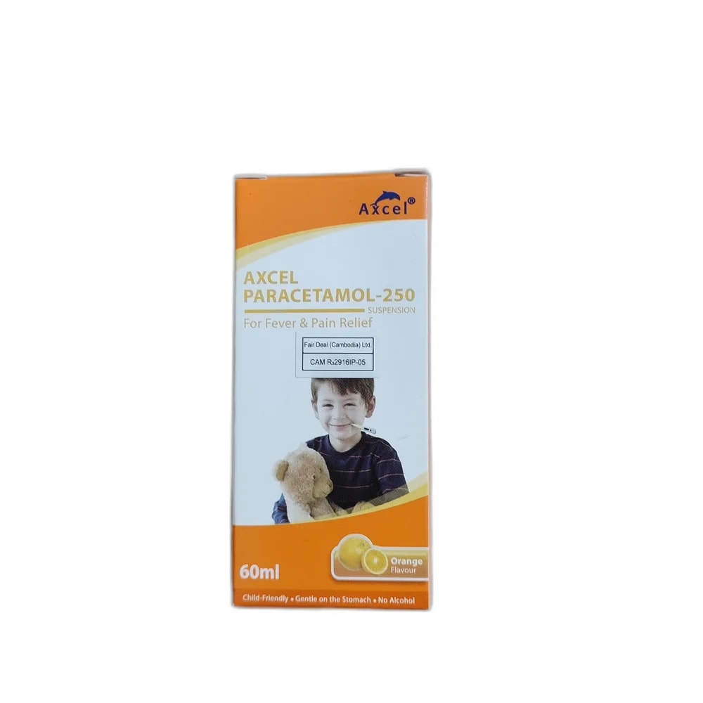 Axcel Paracetamol-250 250 mg/5 ml - PHARMACIE MONGKUL