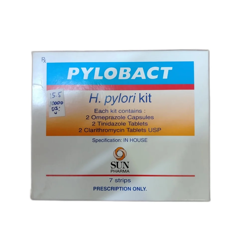 Pylobact 20 mg / 500 mg / 250 mg - PHARMA ASSIST PHARMACY