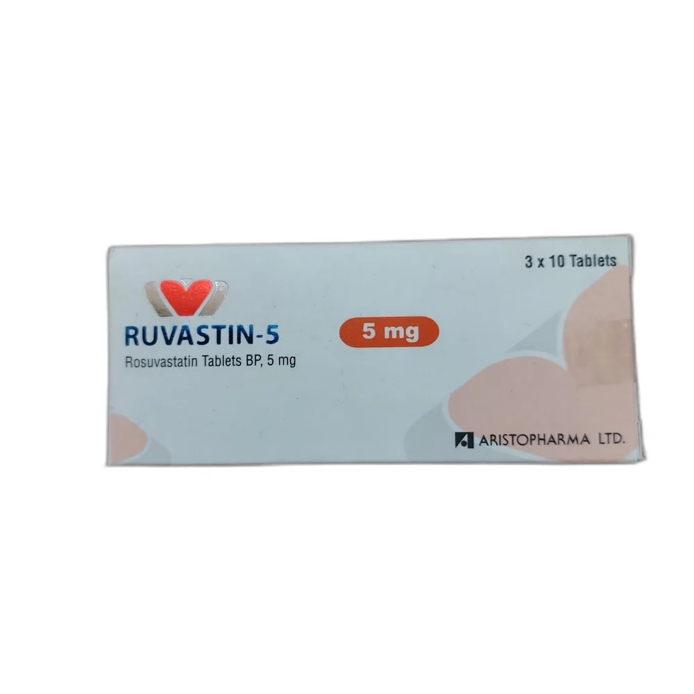 Ruvastin-5 5 mg per film-coated tablet - PHARMA ASSIST PHARMACY
