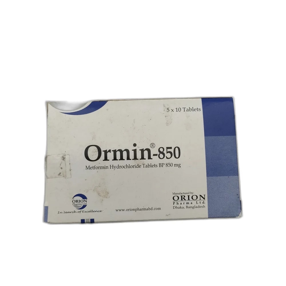 Ormin-850 850 mg - MEY PHARMA PHARMACY