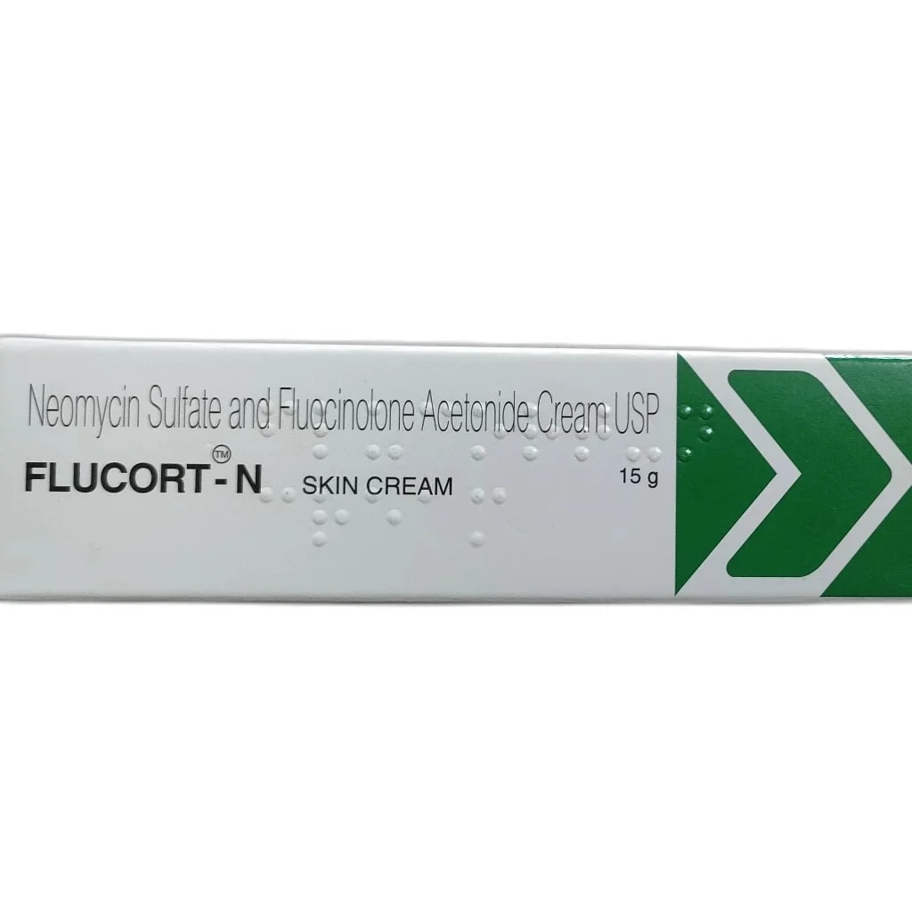 Flucort-N Cream 0.025% / 0.5% - PONLEU DOUNG DARA PHARMACY