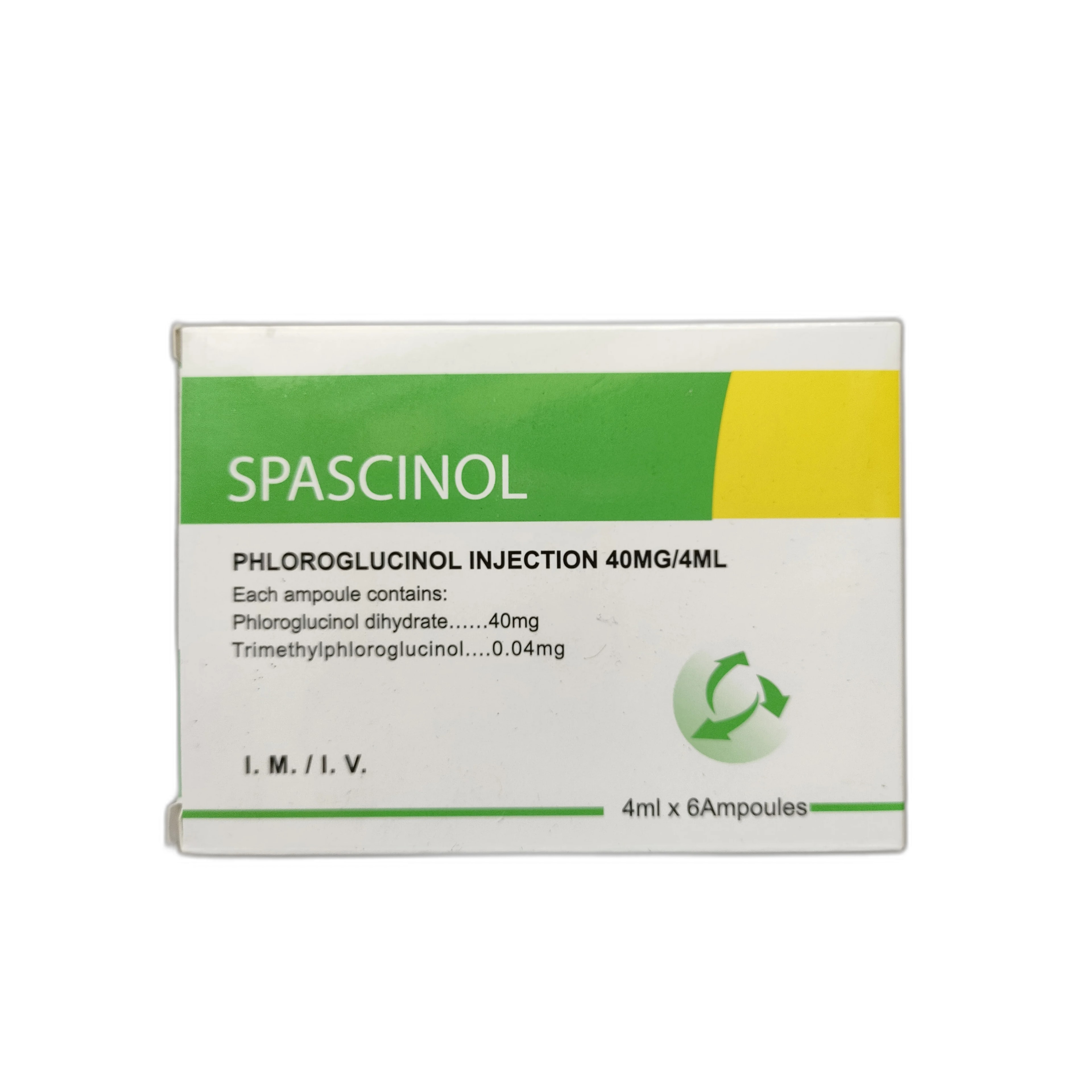 Spascinol 40 mg/4 mL - ឱសថស្ថាន សិរីមង្គលថ្មី