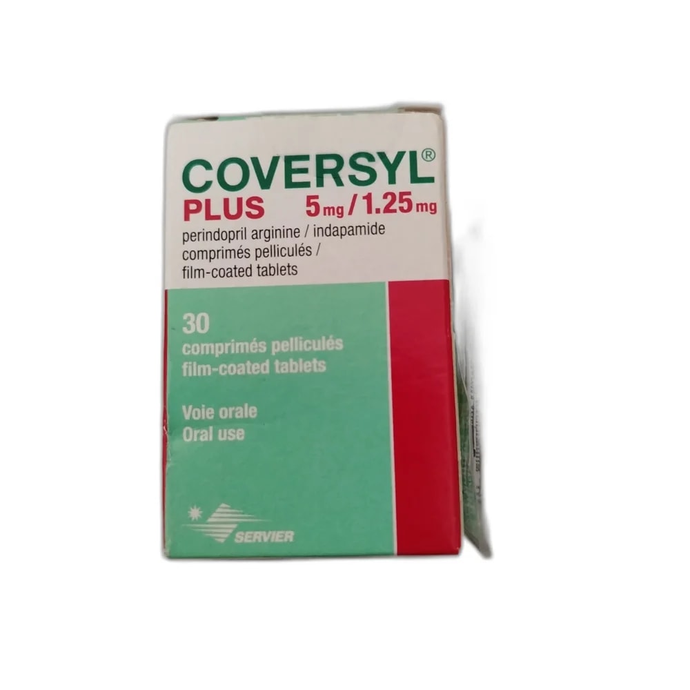 Coversyl Plus 5 mg / 1.25 mg - Oudom Puthik Pharmacy