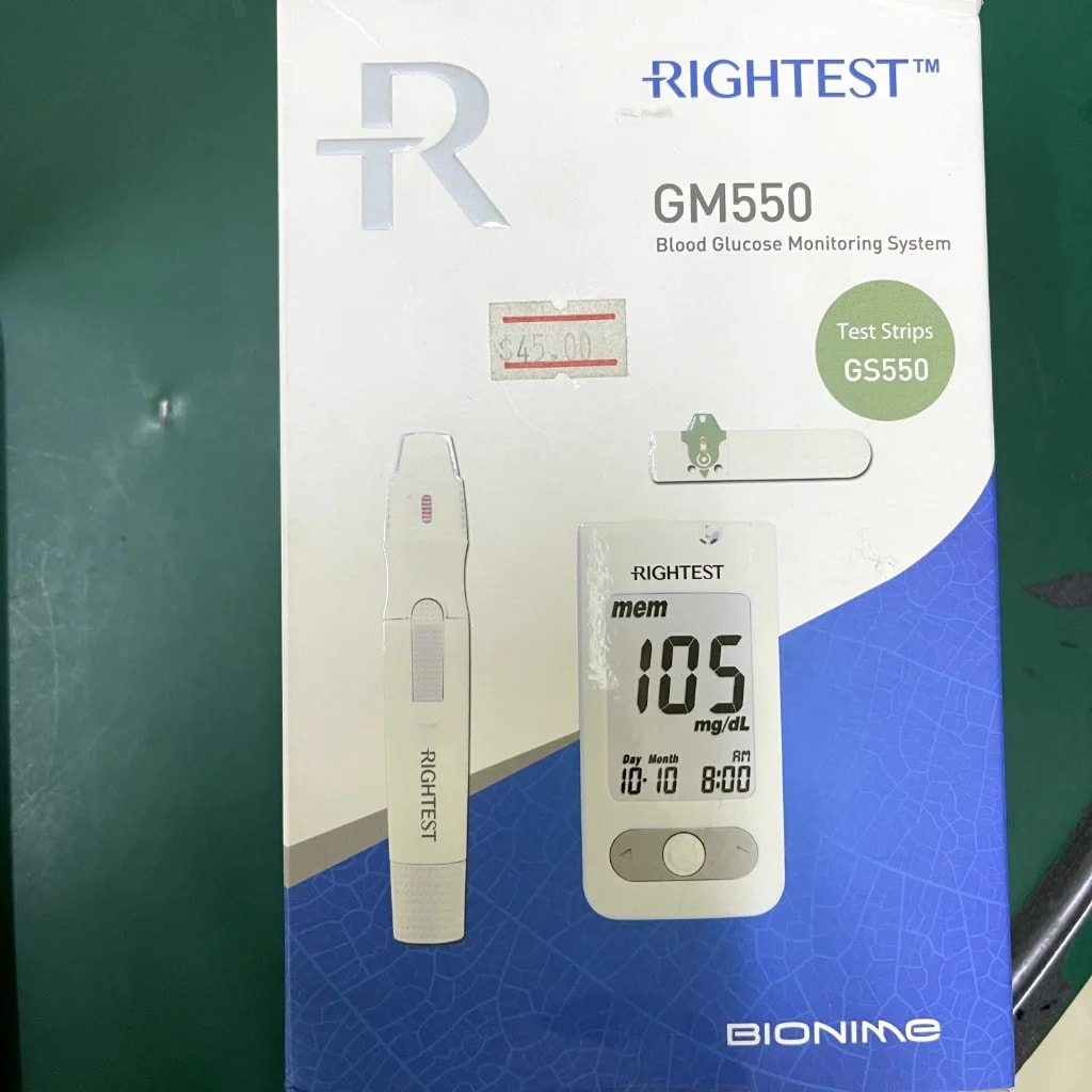 Rightest GM550 (Strips GS550) Not available - Pharmacy Rotha 2