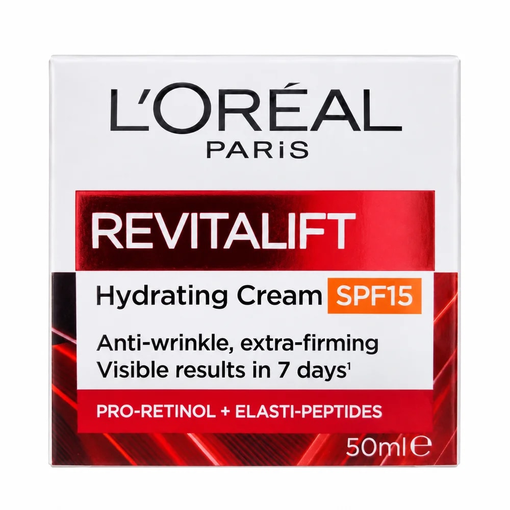 L'Oréal Paris Revitalift Hydrating Cream SPF 15 50 ml - Pharmacy Krech hong