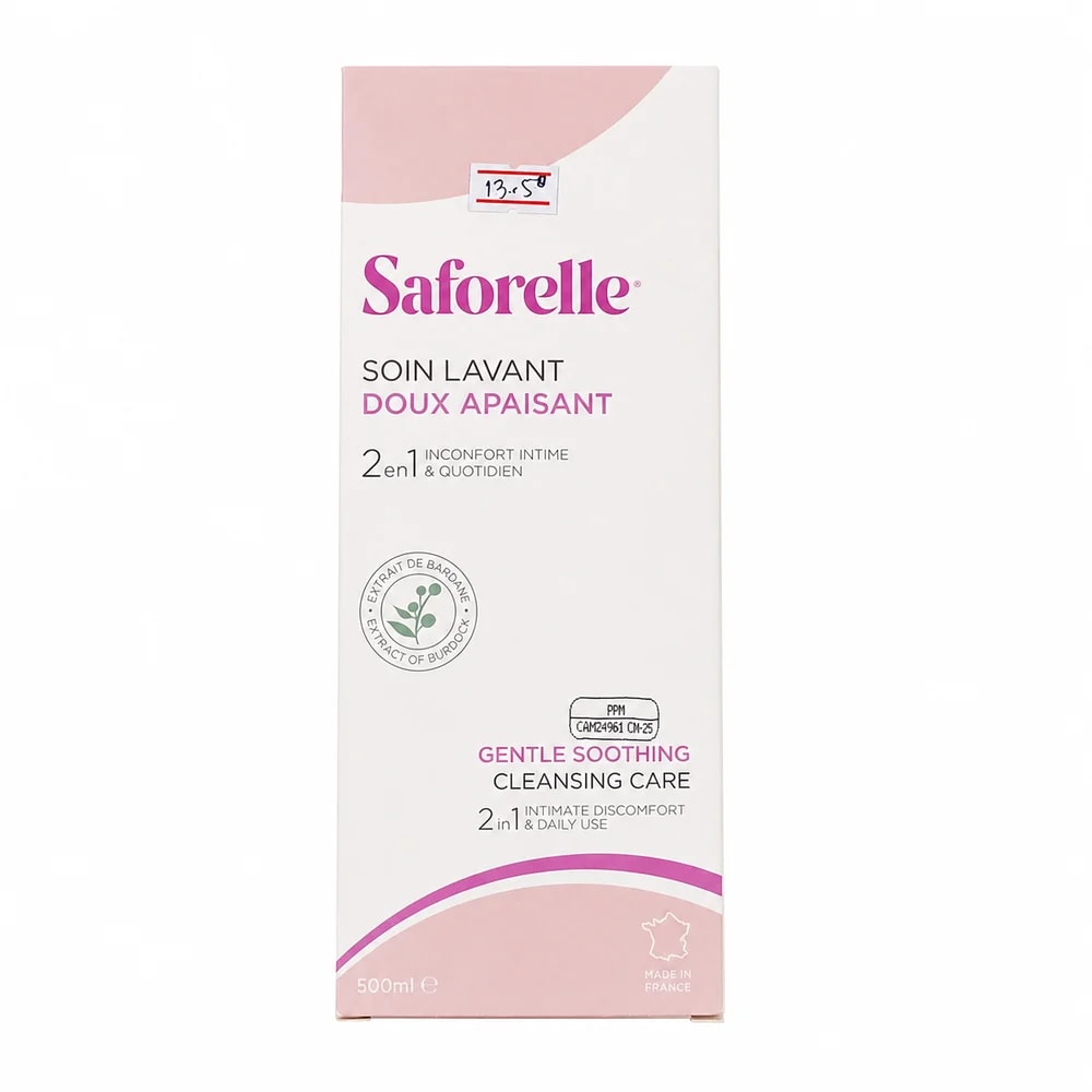 Saforelle Gentle Soothing Cleansing Care 500ml - Preah Chan Tep Pharmacy 