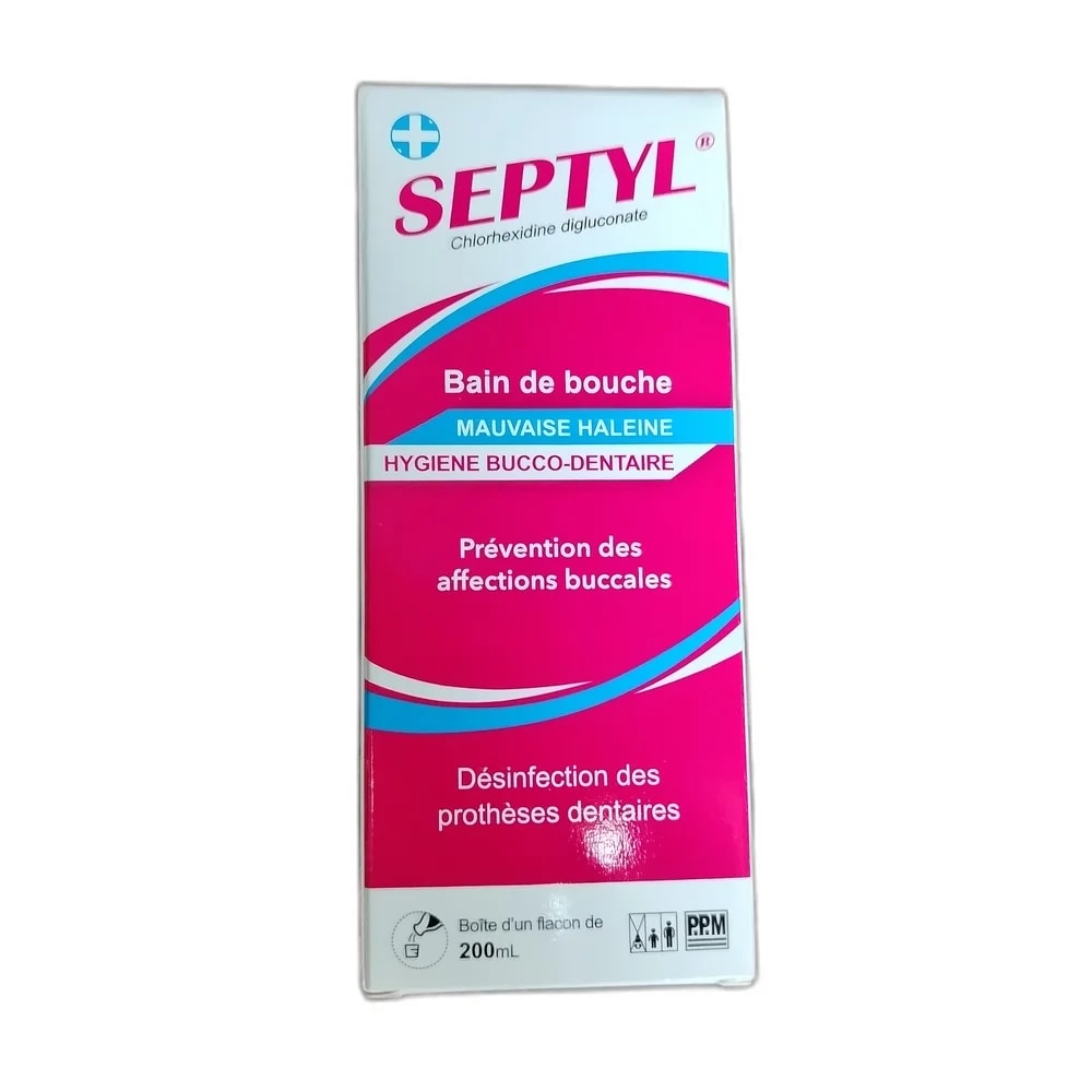 Septyl Chlorhexidine digluconate 0.1 g / 100 ml - DHOU CARE PHARMACY