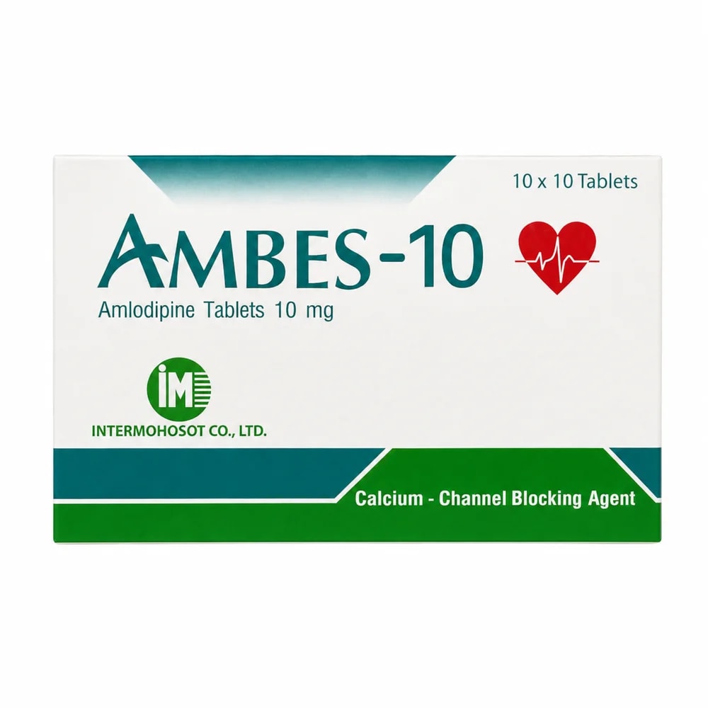 AMBES 10 mg tablets, 10 x 10 tablets - Kim Yi